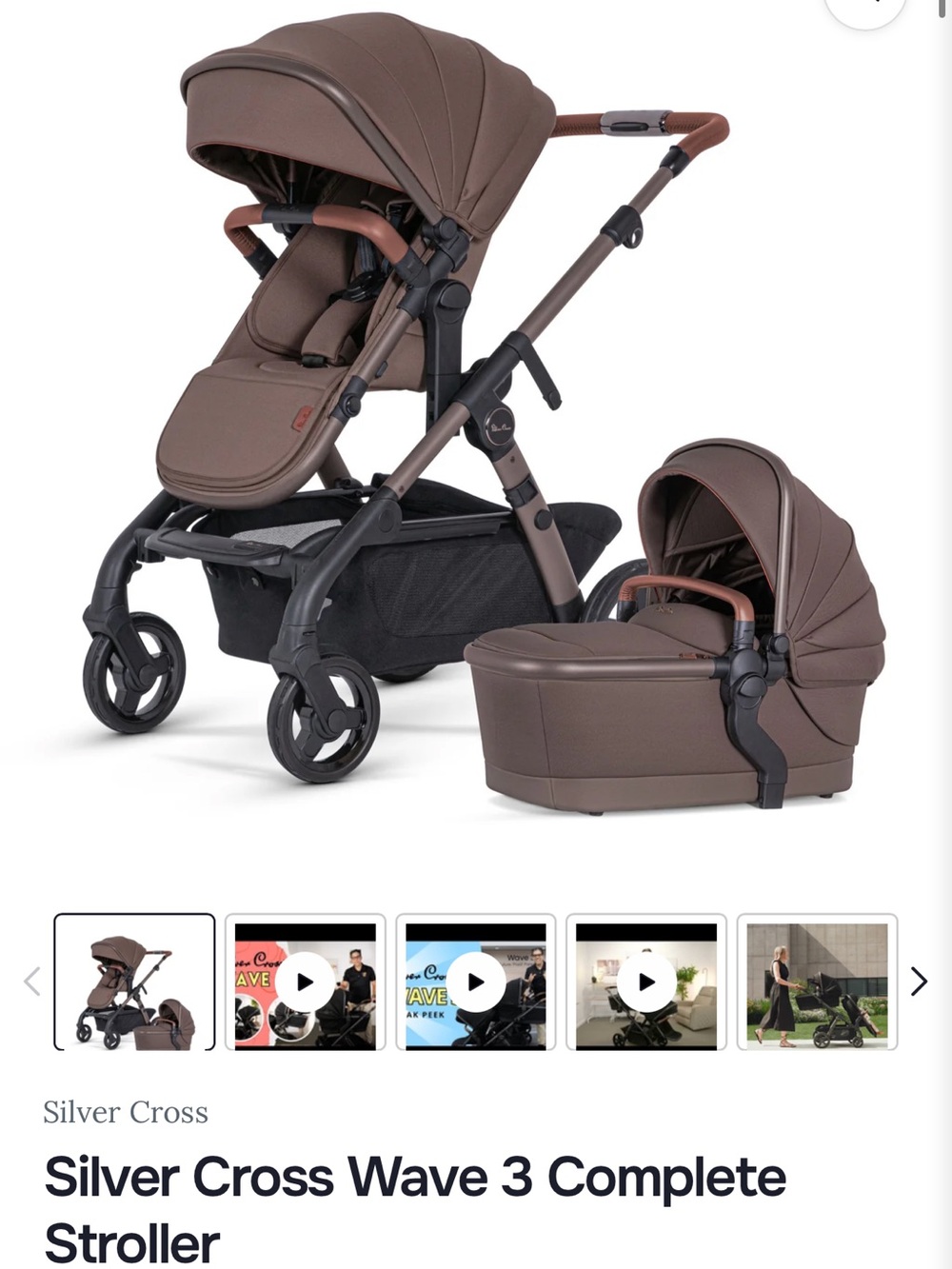 Wave 3 Complete Stroller in Brown